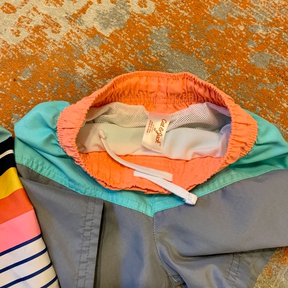 Boys 3T Cat and Jack swim trunks - Picture 4 of 4